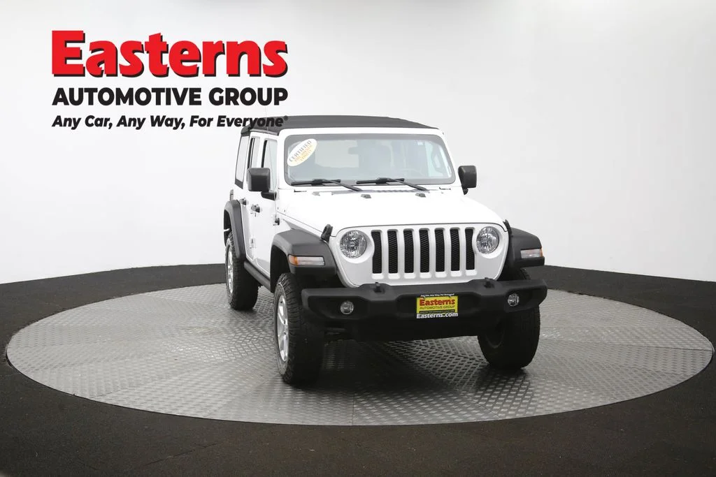 Used 2018 White Jeep Unlimited Sport S image 50