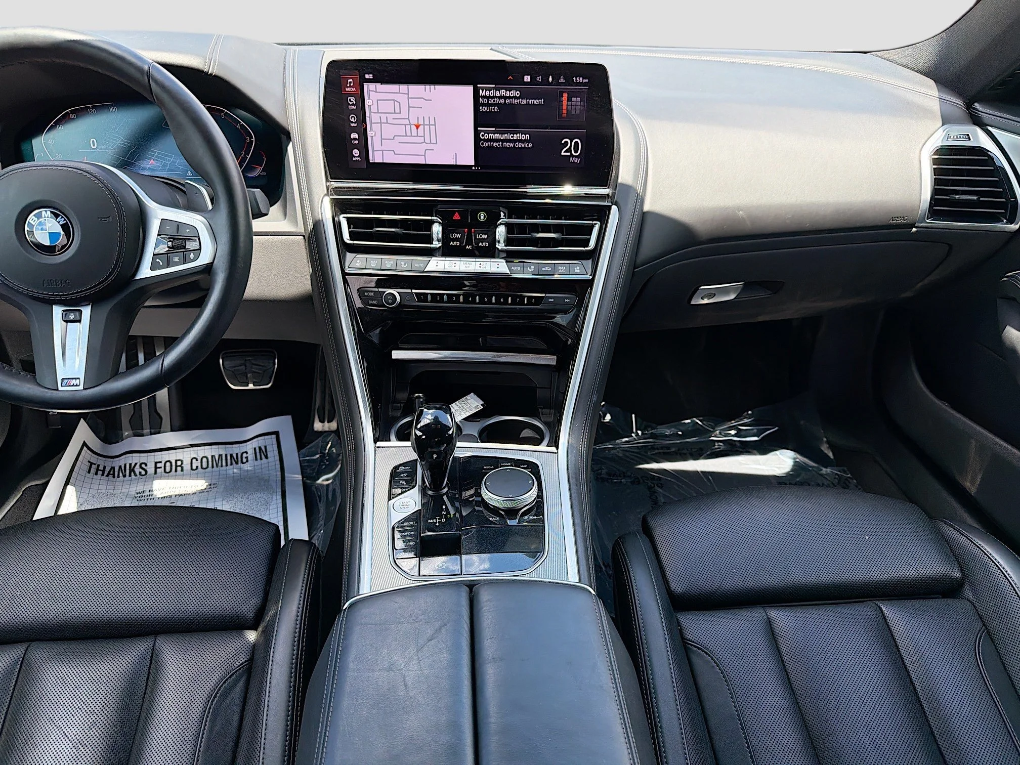 Used 2023 Black Sapphire Metallic BMW 840i image 18