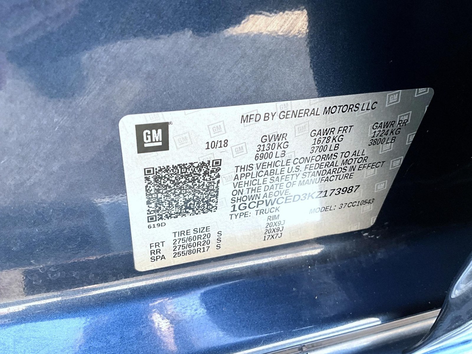 Used 2019 Blue Chevrolet LT image 26