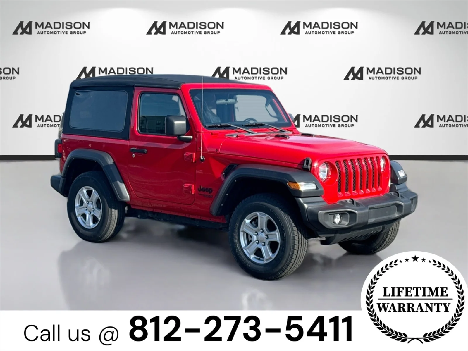 Used 2021 Red Jeep 80th Anniversary image 3