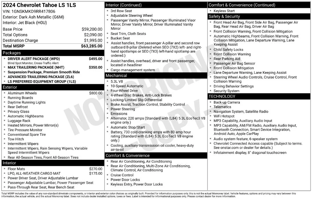 Used 2024 Gray Chevrolet LS image 10
