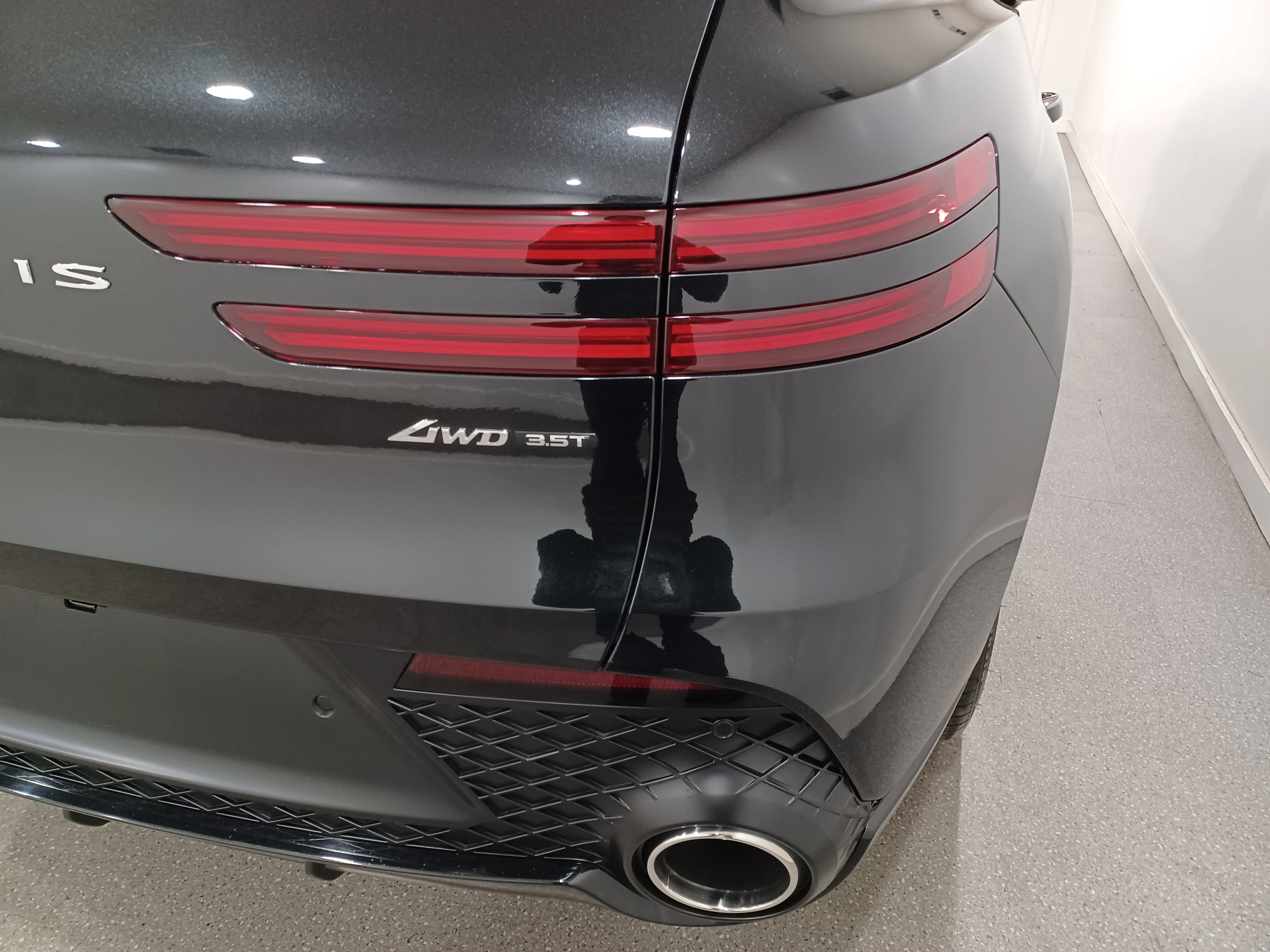 Certified Used 2025 Vik Black Genesis 3.5T Sport AWD*Adaptive Cruise | Remote Start | Nav | Head Up Display | Pano Roof | Cooled Leather image 24