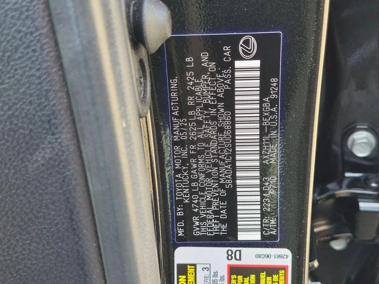 Certified Used 2025 Caviar Lexus  image 23