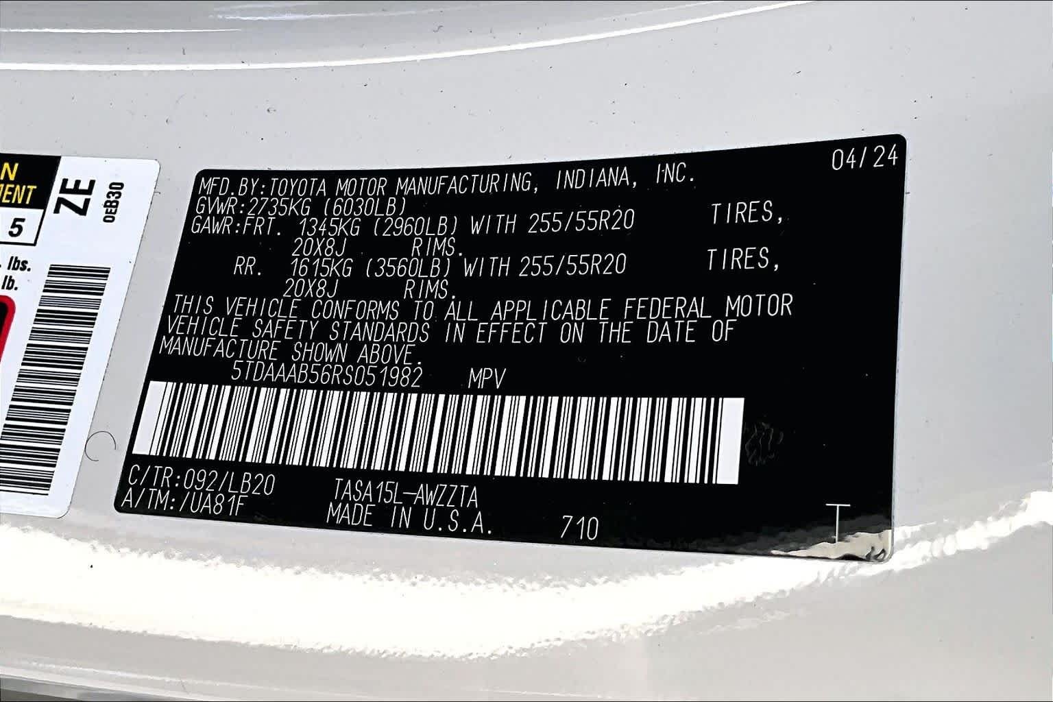 Used 2024 Coastal Cream Toyota Platinum image 33