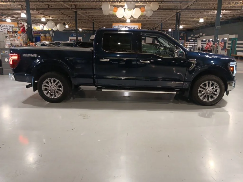 Certified Used 2024 Blue Metallic Ford Lariat image 12
