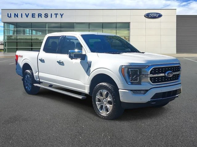 Used 2022 White Ford Platinum image 1