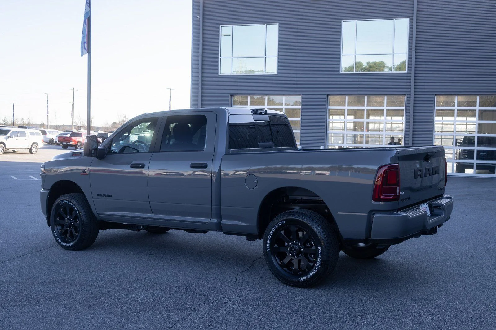 New 2026 Ceramic Gray Clear-Coat Exterior Paint RAM Big Horn image 7
