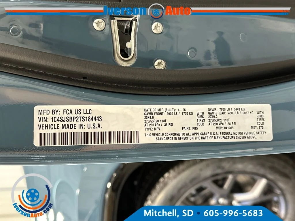 New 2026 Steel Blue Exterior Paint Jeep Limited Altitude image 12