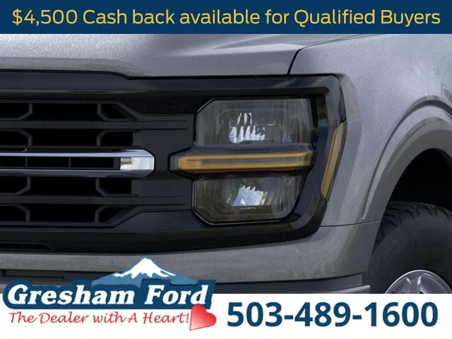 New 2026 Carbonized Gray Metallic Ford XLT image 21