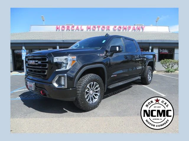 Used 2021 Black GMC AT4 image 1