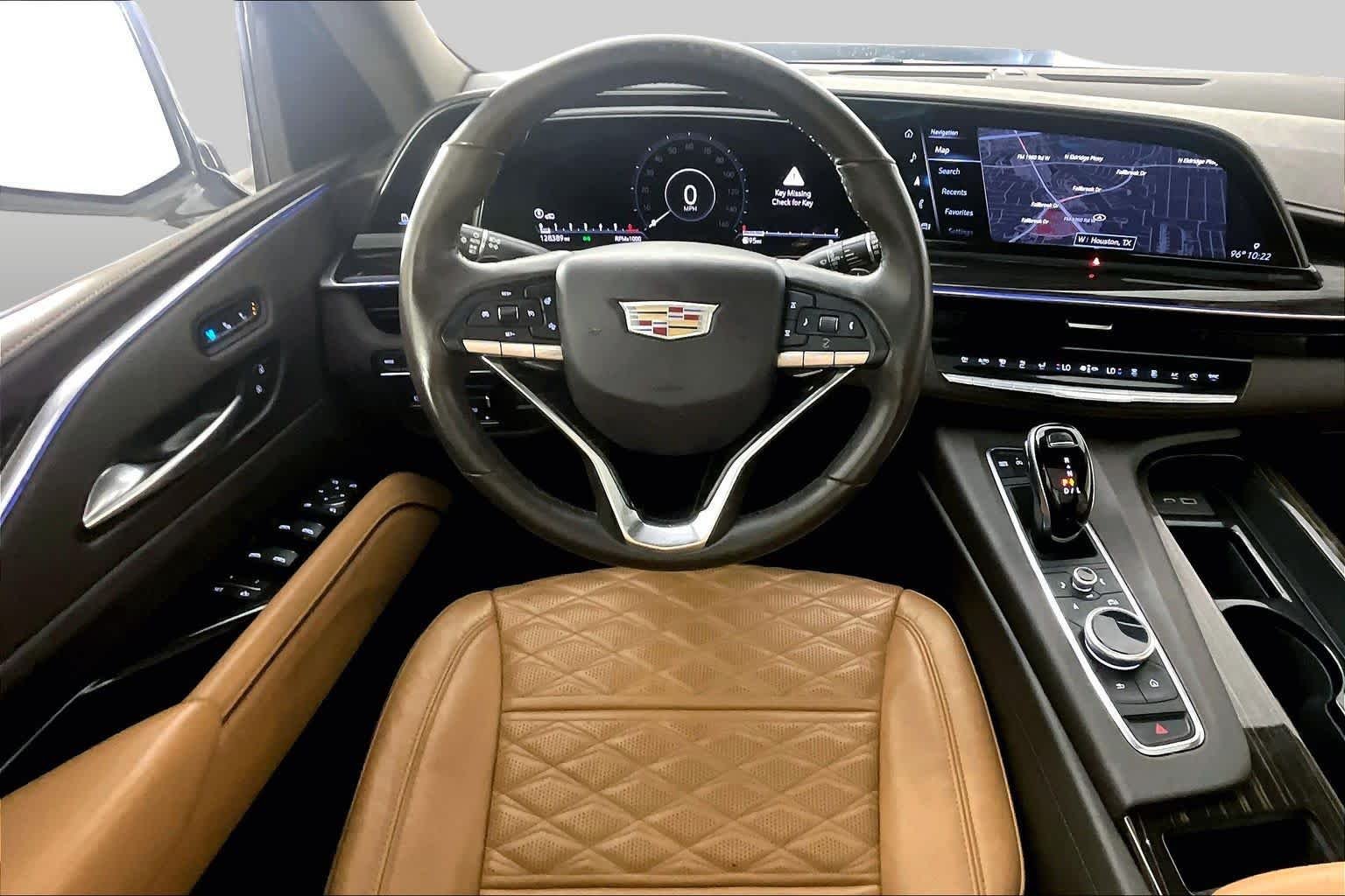 Used 2021 CRYSTAL WHITE TRICOAT Cadillac Sport image 6