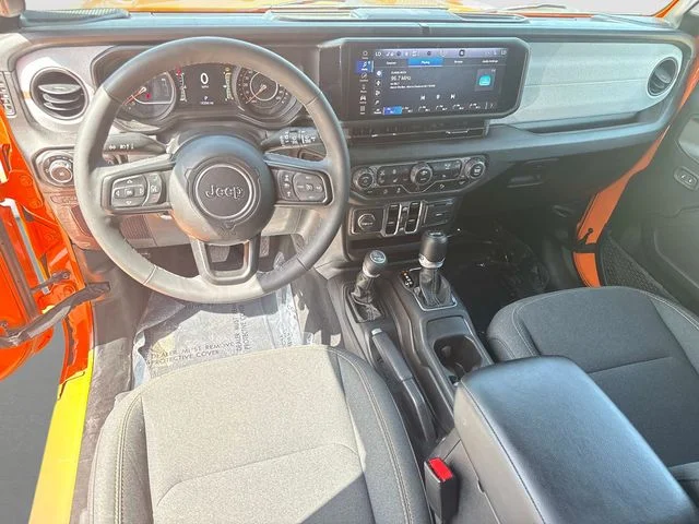 Certified Used 2025 Orange Jeep Sport S image 16