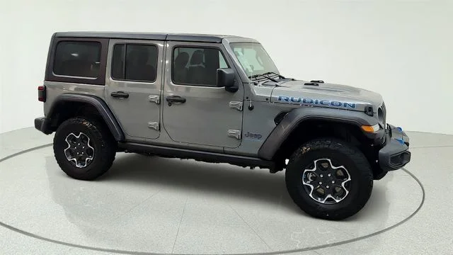Used 2023 Gray Jeep Rubicon 4xe image 26