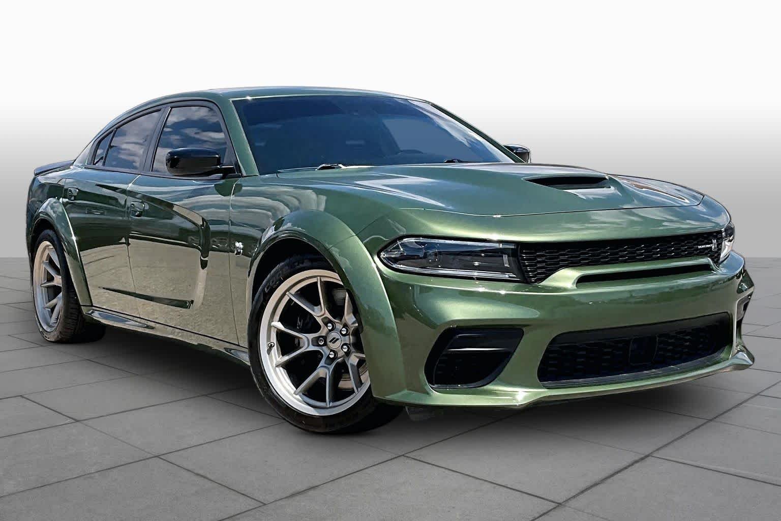 Used 2023 F8 Green Dodge Scat Pack Widebody image 3