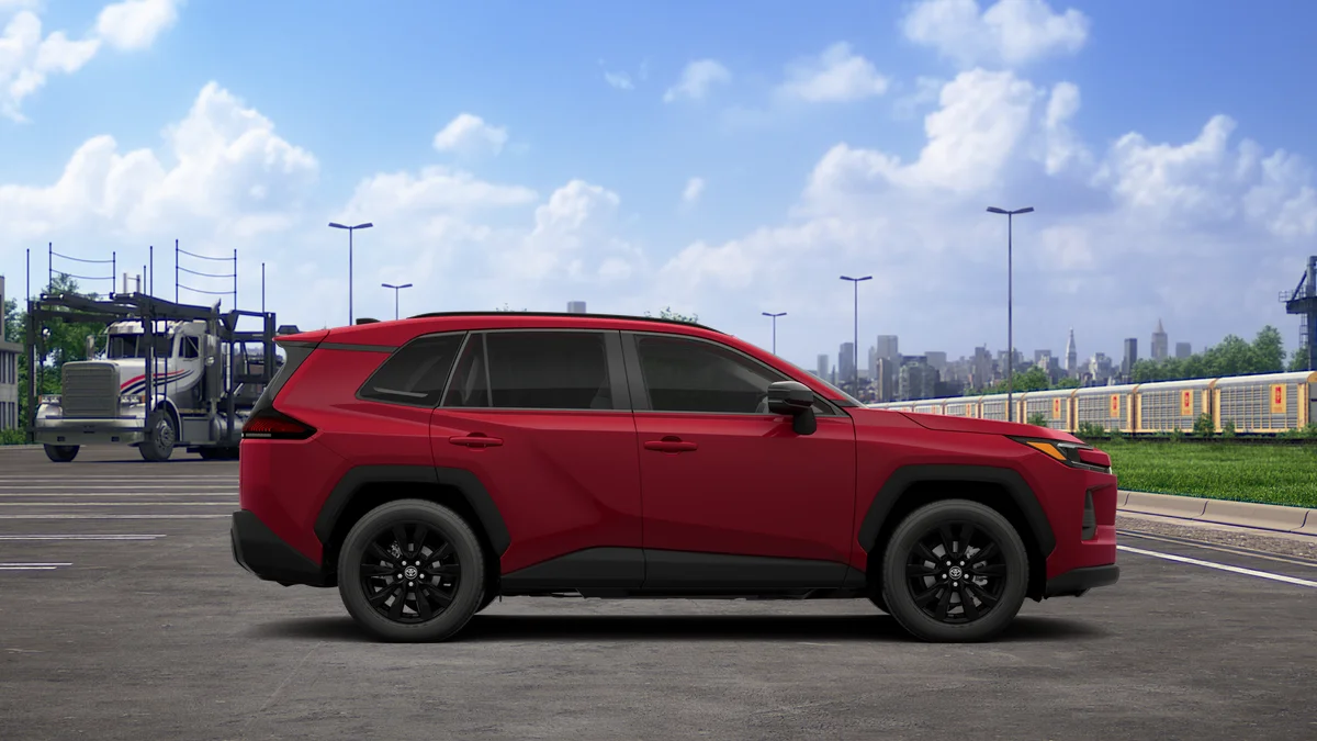 New 2026 Ruby Flare Pearl Toyota XLE Premium image 12