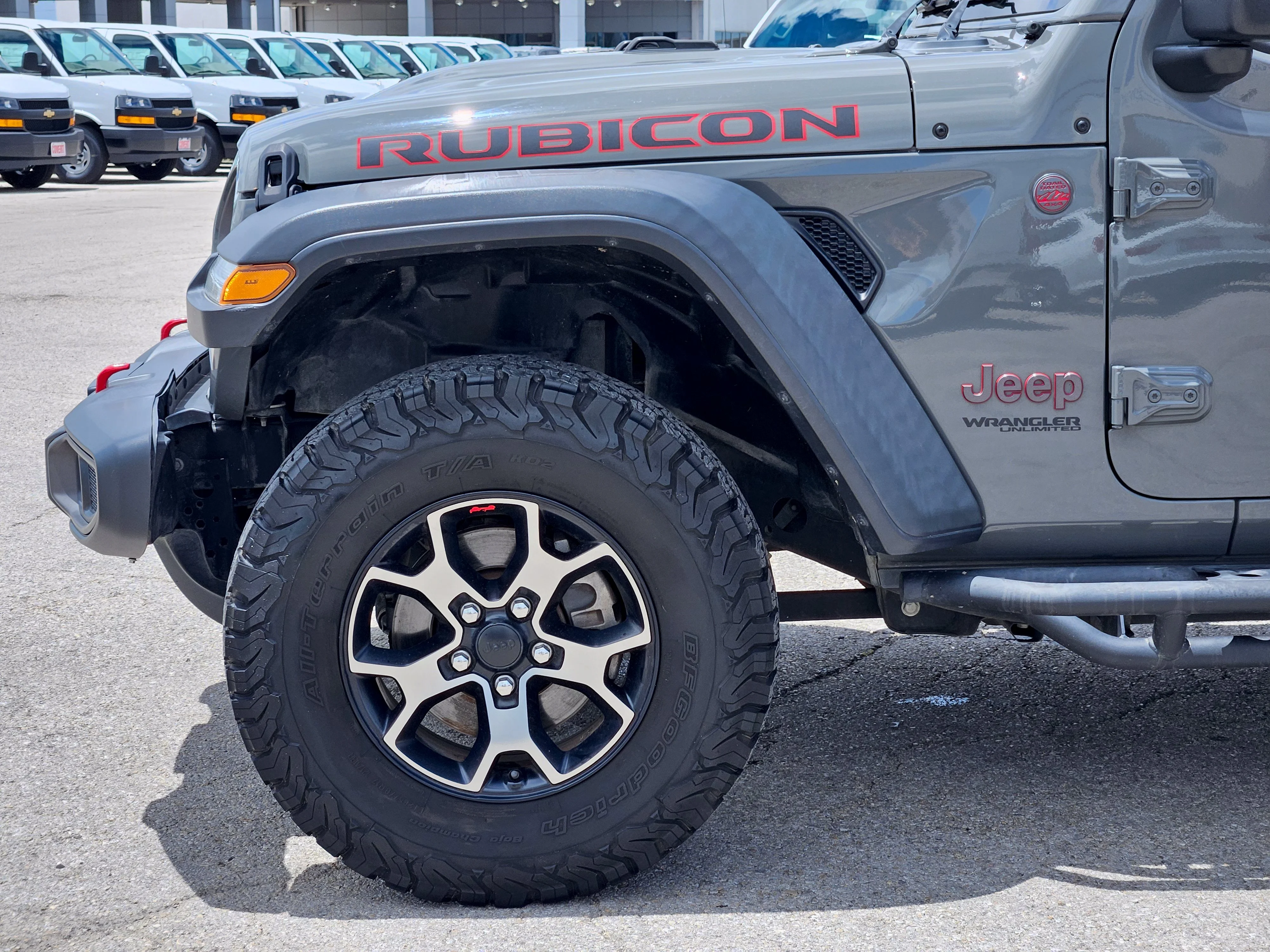 Used 2019 Sting-Gray Clearcoat Jeep Unlimited Rubicon image 9