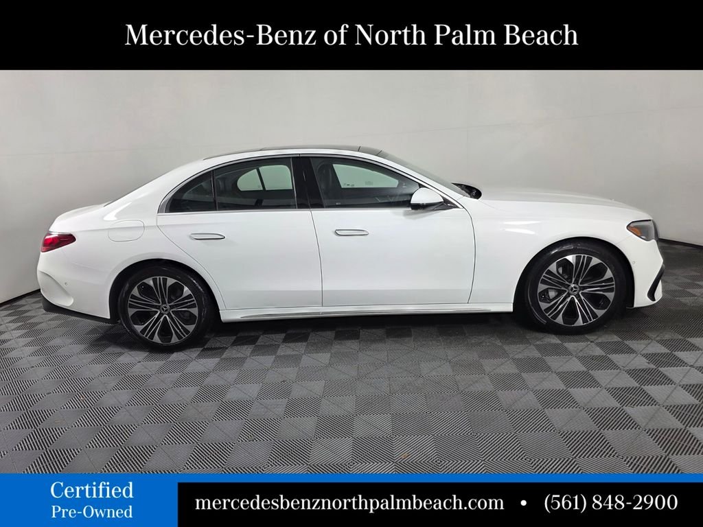 Certified Used 2025 White Mercedes-Benz E 350 image 7