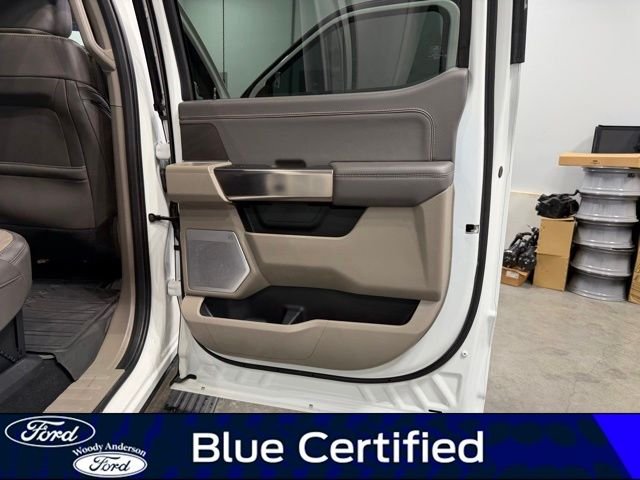 Certified Used 2024 White Metallic Ford Platinum image 26