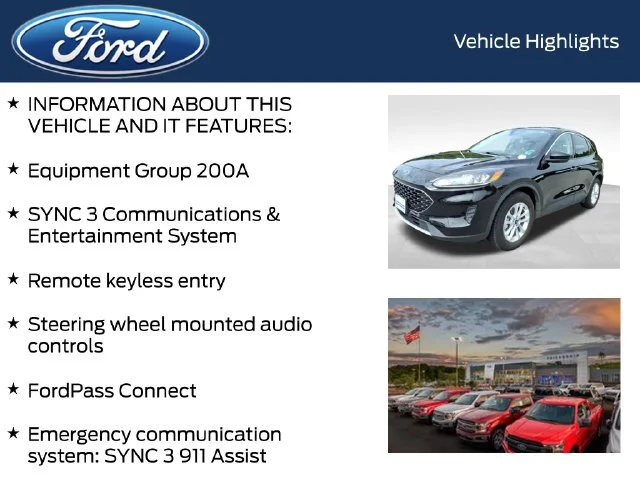 Used 2020 Black Ford SE image 5