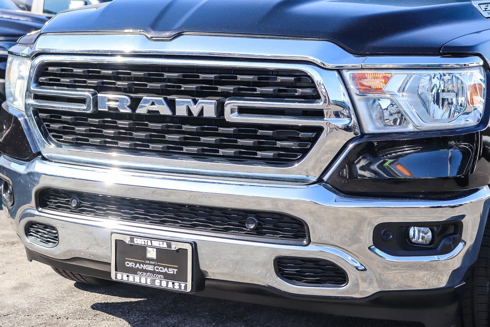 Used 2022 Diamond Black Crystal Pearlcoat Ram Big Horn image 10
