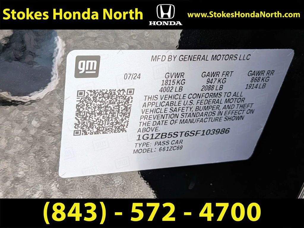 Used 2025 Black Chevrolet LS image 6