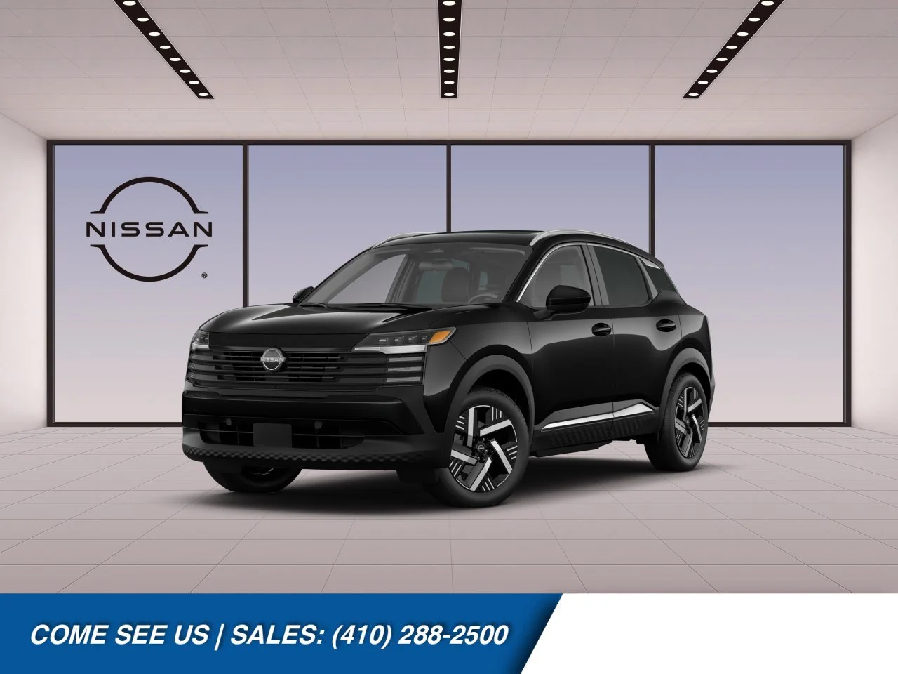 New 2026 Super Black Nissan SV image 1