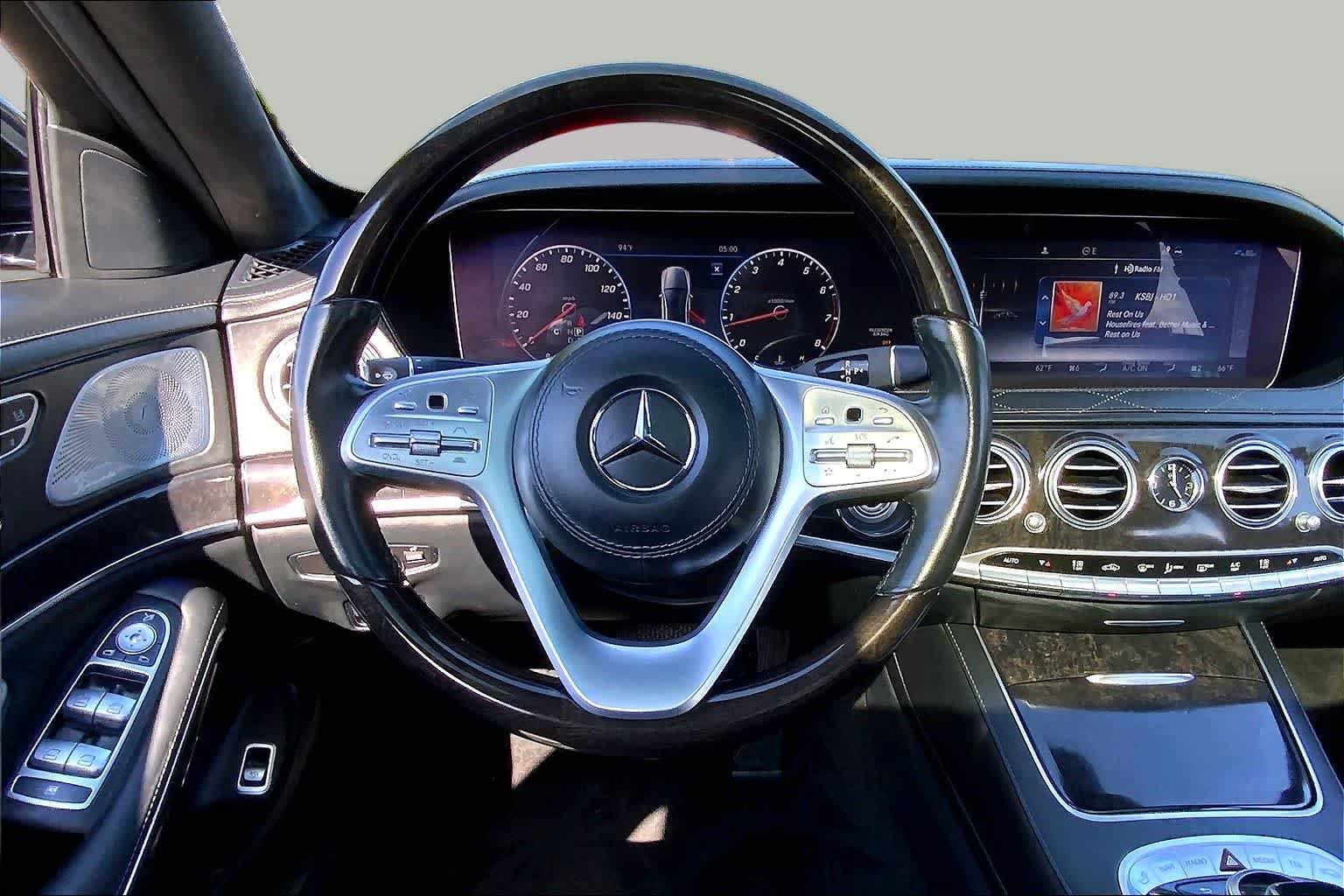 Used 2019 Obsidian Black Metallic Mercedes-Benz S 560 image 6