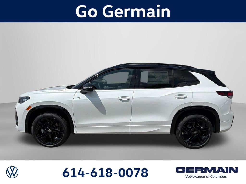 New 2026 Opal White w/Deep Black Roof Volkswagen 2.0T SE R-Line Black image 3