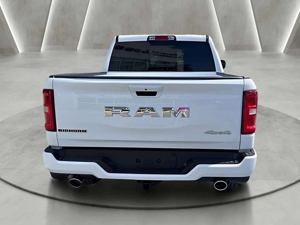 New 2026 Bright White Clear-Coat Exterior Paint RAM Big Horn/Lone Star image 4