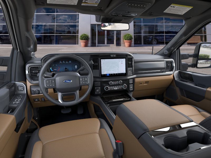 New 2026 Star White Metallic Tri-Coat Ford F-350® Lariat® image 9