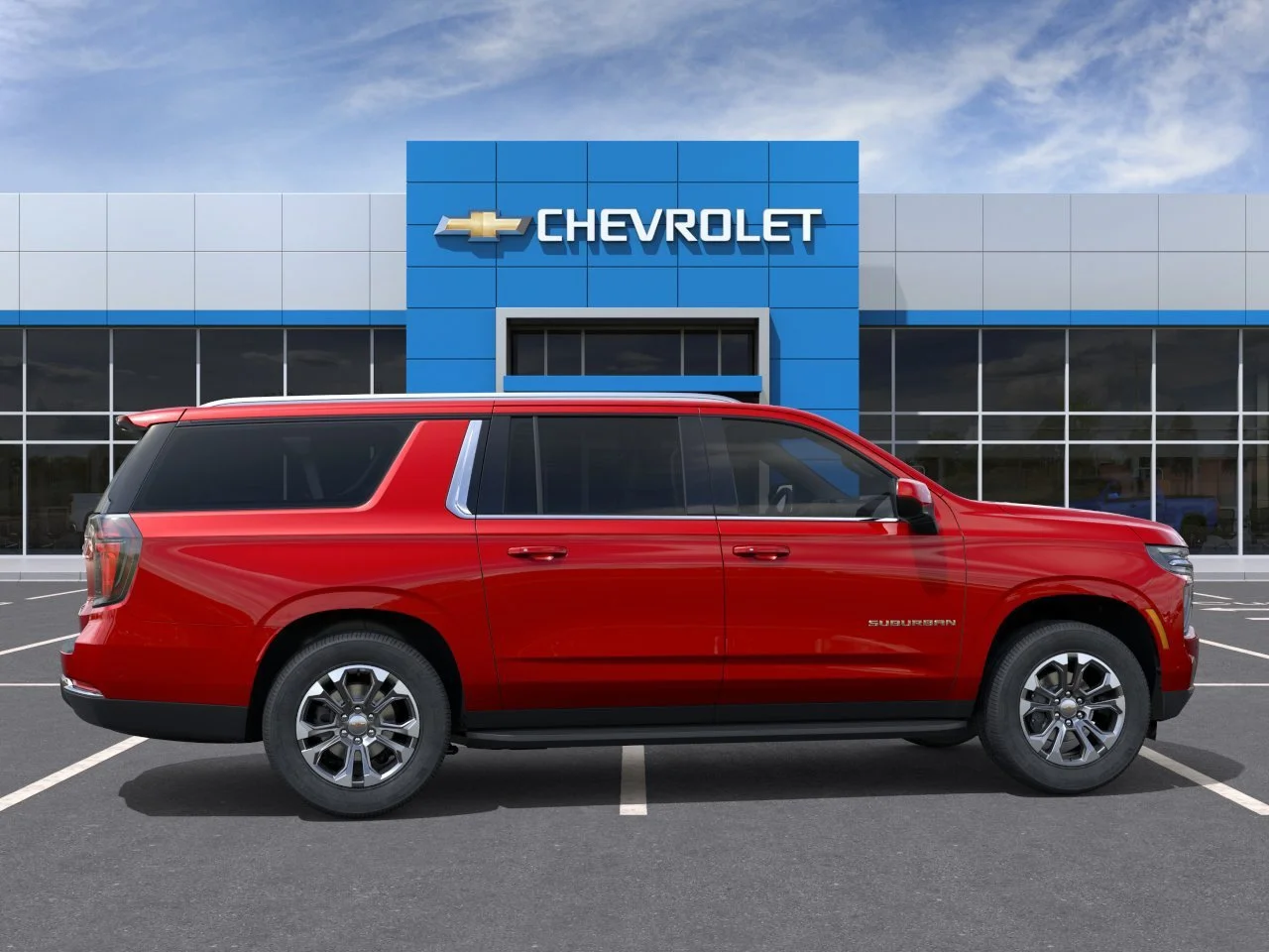 New 2027 Radiant Red Tintcoat Chevrolet LS image 3