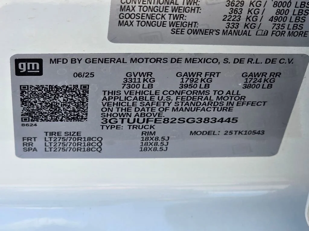 2025 GMC Sierra 1500 AT4X - Photo 58