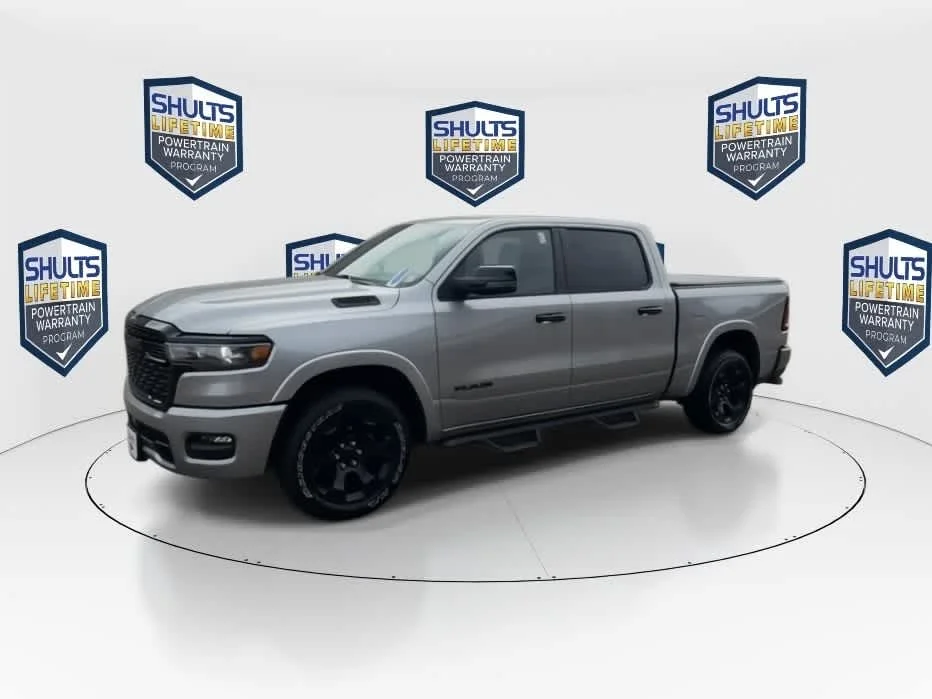 Used 2025 Billet Silver Metallic Clearcoat Ram Big Horn image 5
