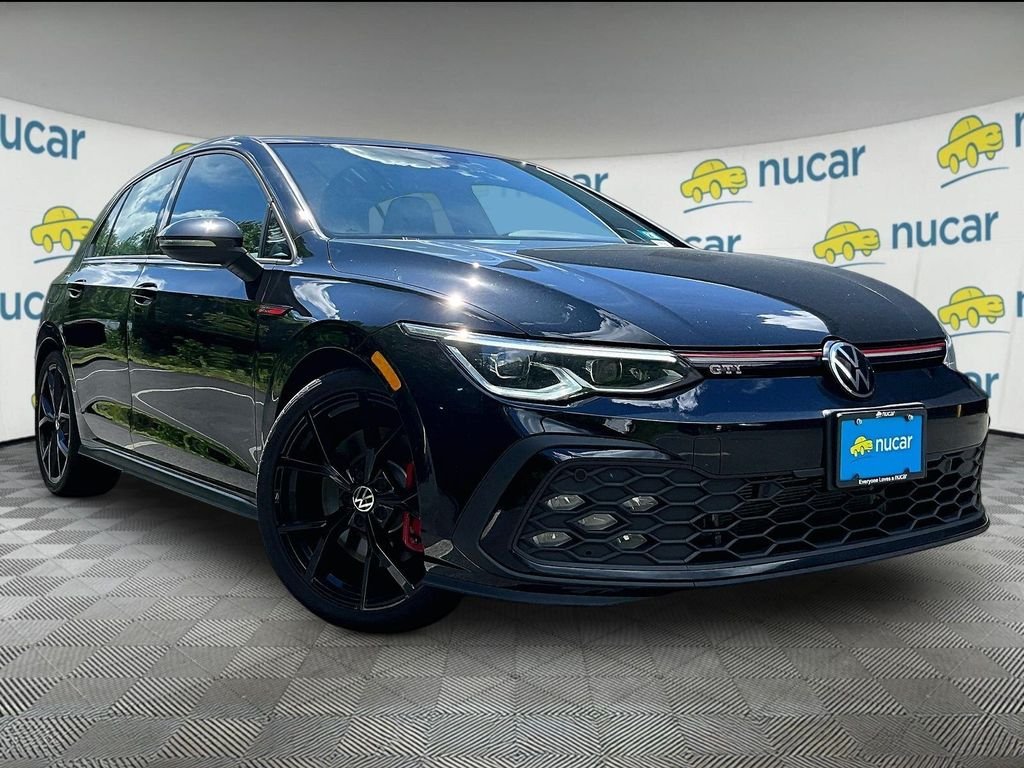 Used 2024 Black Volkswagen SE image 1