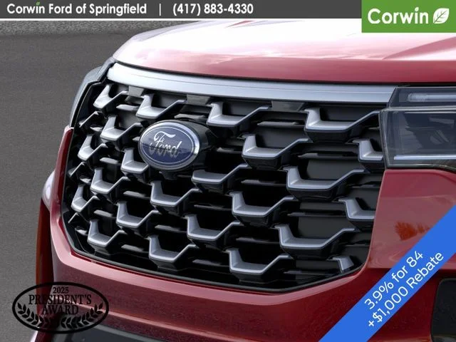 New 2026 Rapid Red Metallic Tinted Clearcoat Ford Platinum™ image 21