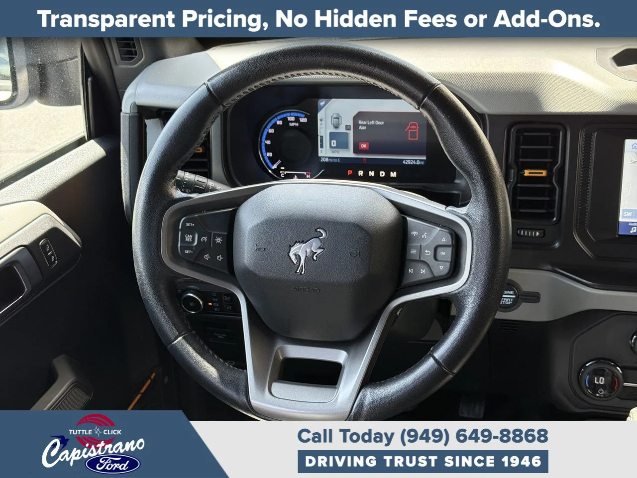 Used 2023 Carbonized Gray Metallic Ford Badlands image 24