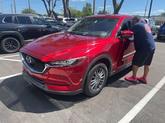 Used 2018 Mazda CX-5 Sport with VIN JM3KFABM6J0453450 for sale in Longwood, FL