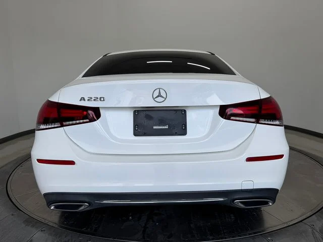 Certified Used 2022 Polar White Mercedes-Benz A 220 image 12