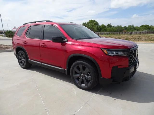 New 2026 Radiant Red Metallic II Honda Sport image 3