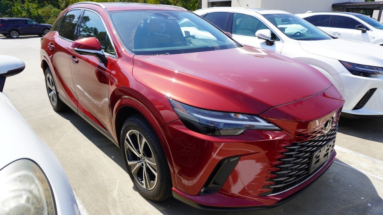 Certified Used 2025 Red Lexus RX 350 Premium image 3