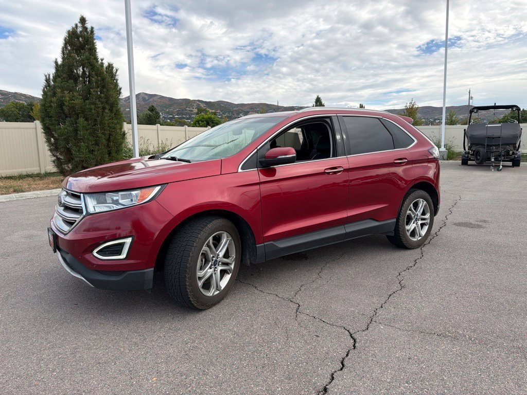 Used 2016 Ruby Red Metallic Ford Titanium image 11