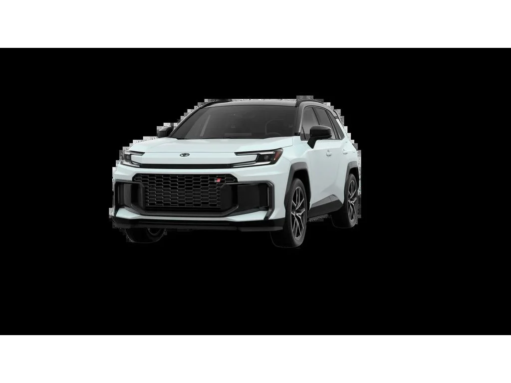 New 2026 Wind Chill Pearl with Midnight Black Metallic roof Toyota GR SPORT image 48