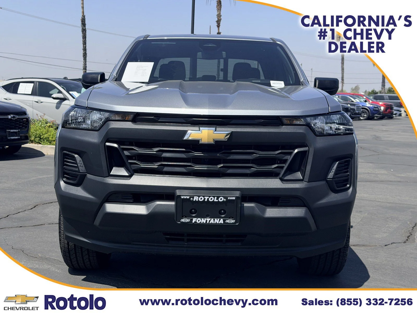Used 2026 Sterling Gray Metallic Chevrolet 2WD Work Truck image 2