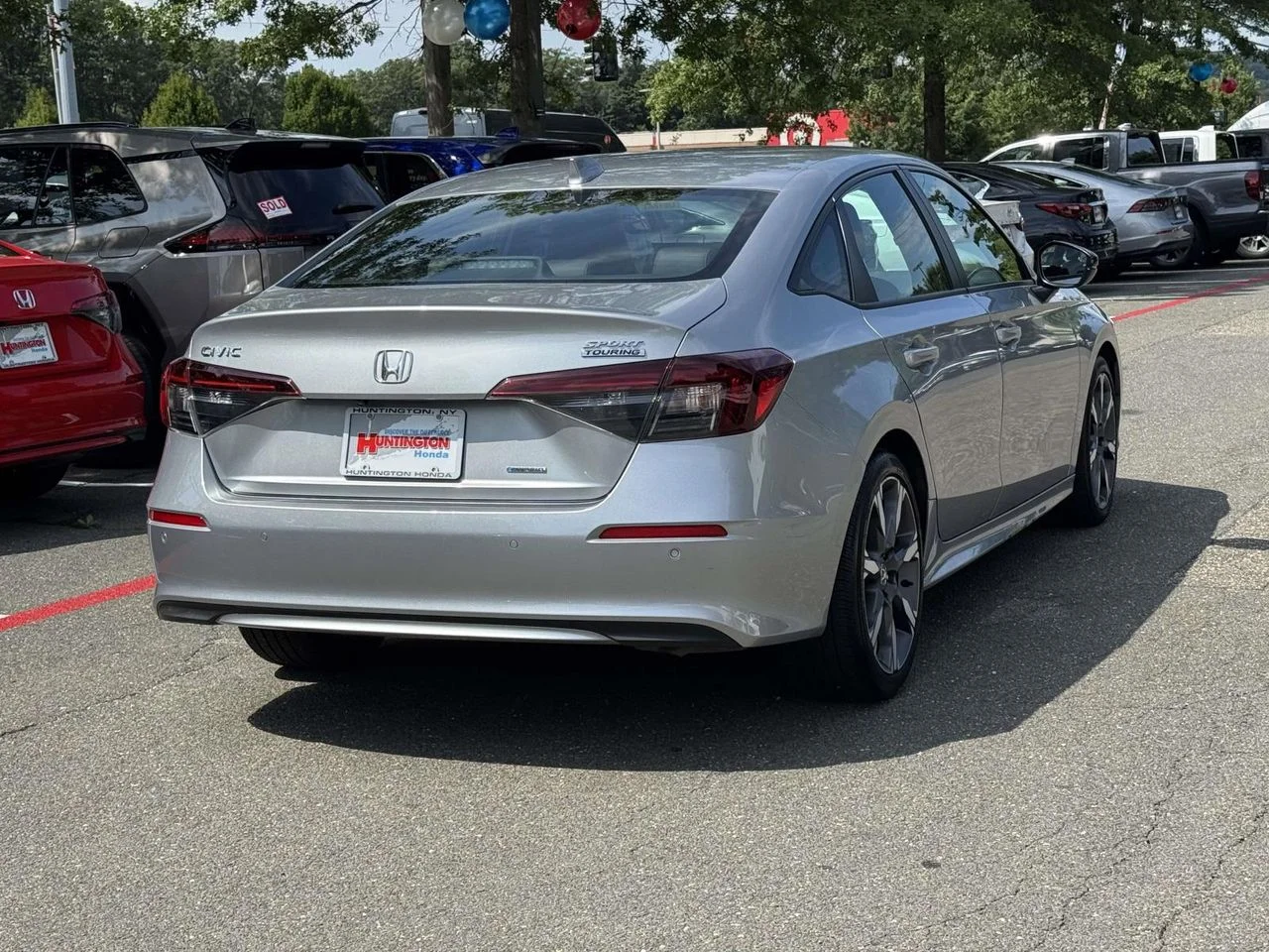 Used 2025 Solar Silver Metallic Honda Sport image 5