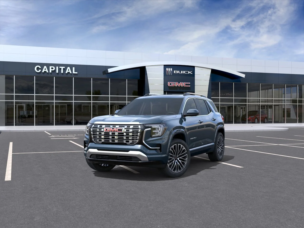 New 2027 DOWNPOUR METALLIC GMC AWD Denali image 8