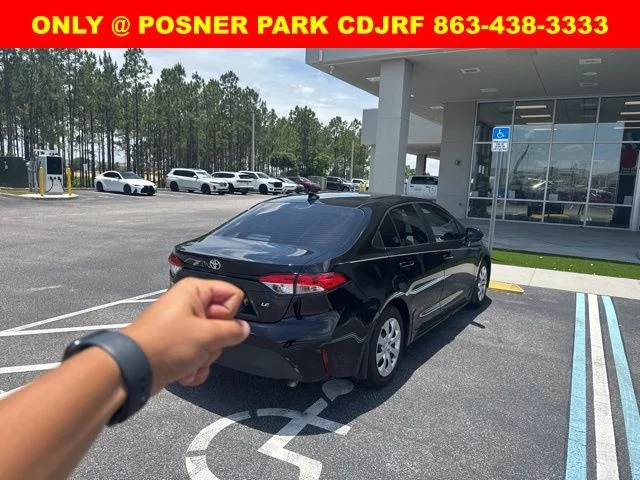Used 2025 Black Toyota LE image 7