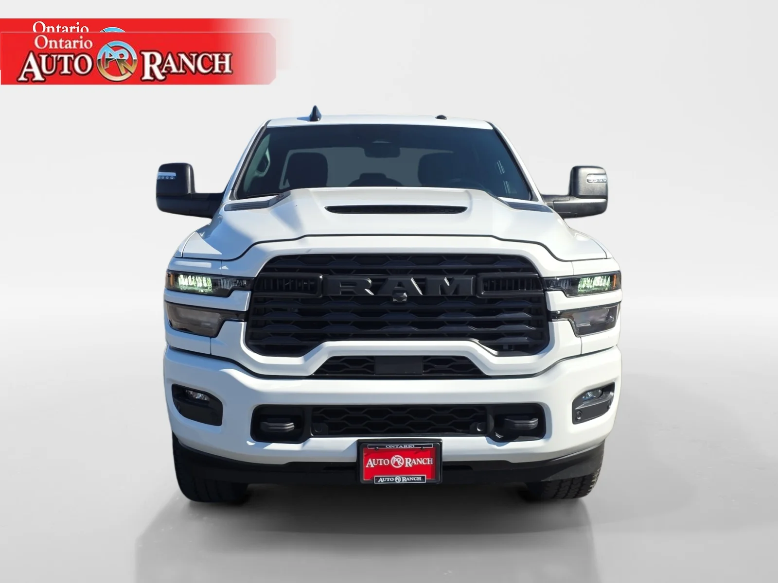 New 2027 Bright White Clearcoat Ram Black Express image 8