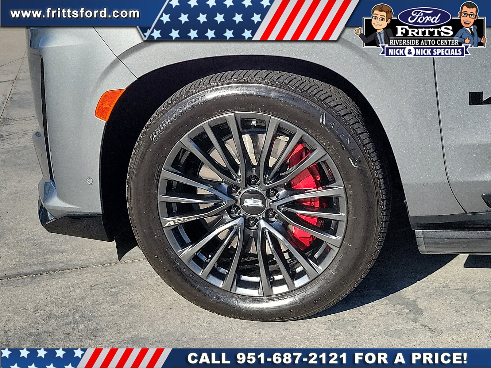 Used 2023 Silver Metallic Cadillac 4WD V-Series image 21