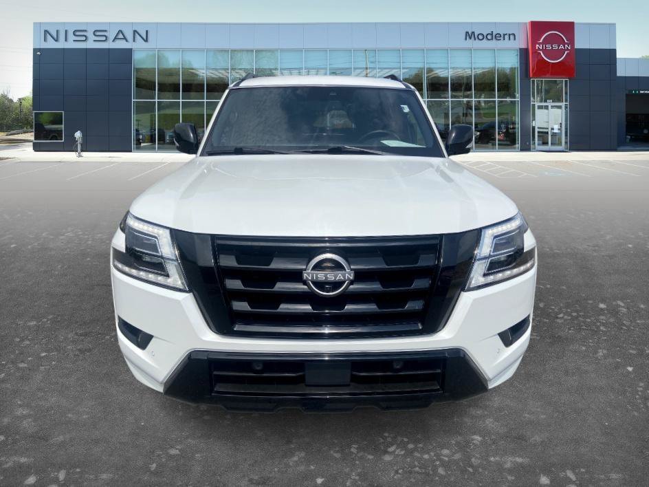 Used 2021 Aspen White Tricoat Nissan SL image 2