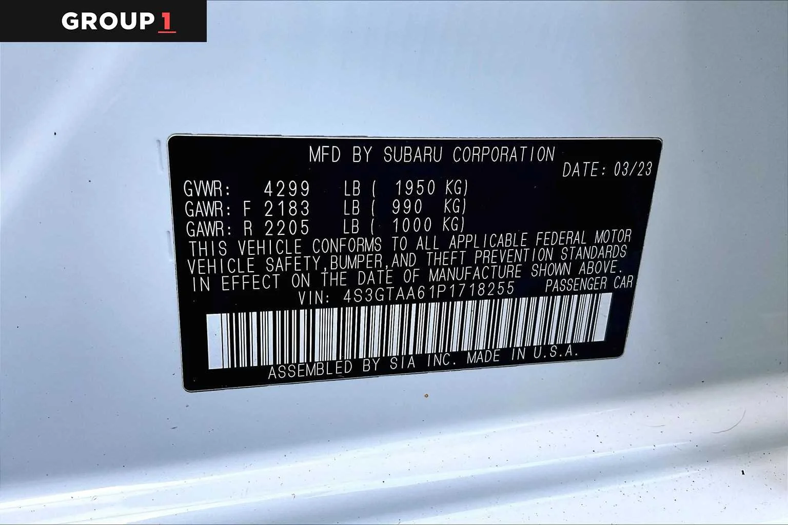 Certified Used 2023 Crystal White Pearl Subaru  image 36